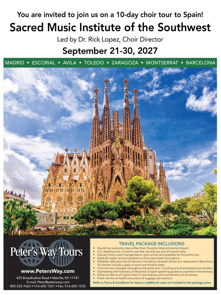 Choir Tour through Spain PDF