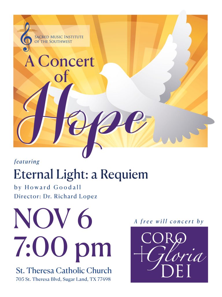 A Concert of Hope Nov. 6